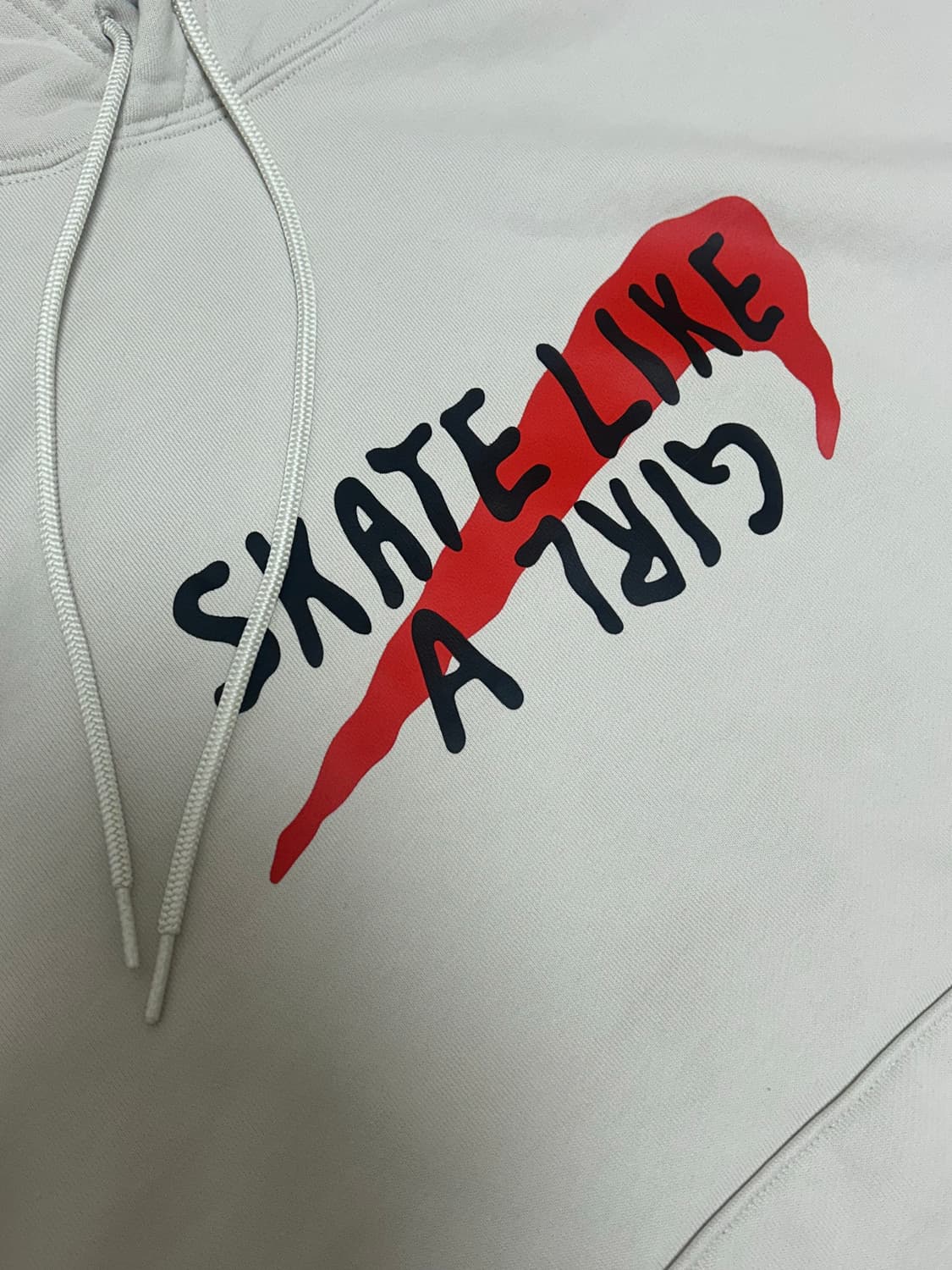 나이키 X skate like a glrl 플리스 라이트 본 오버핏 후드 상품이미지4