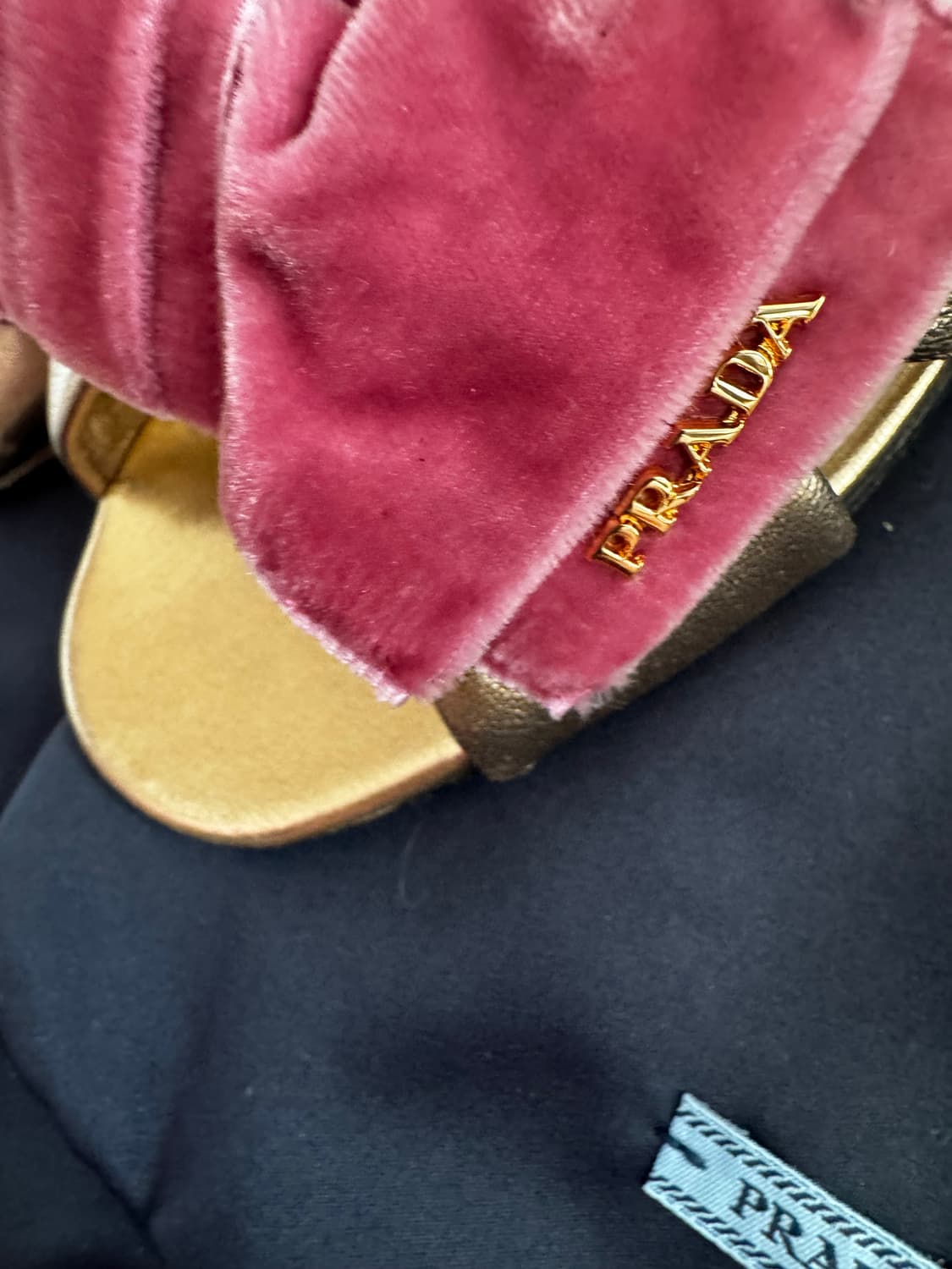 프라다  벨벳리본 샌들 상품이미지3