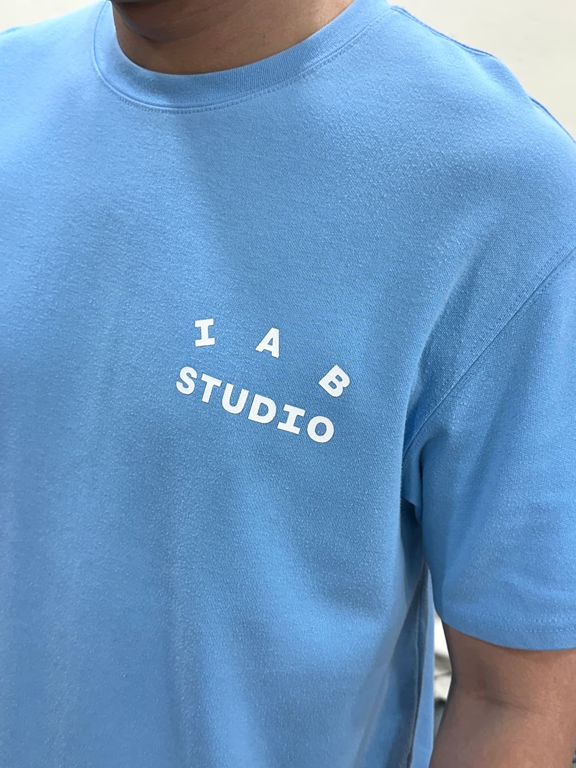 아이앱스튜디오 스카이블루 반팔셔츠 L 상품이미지4