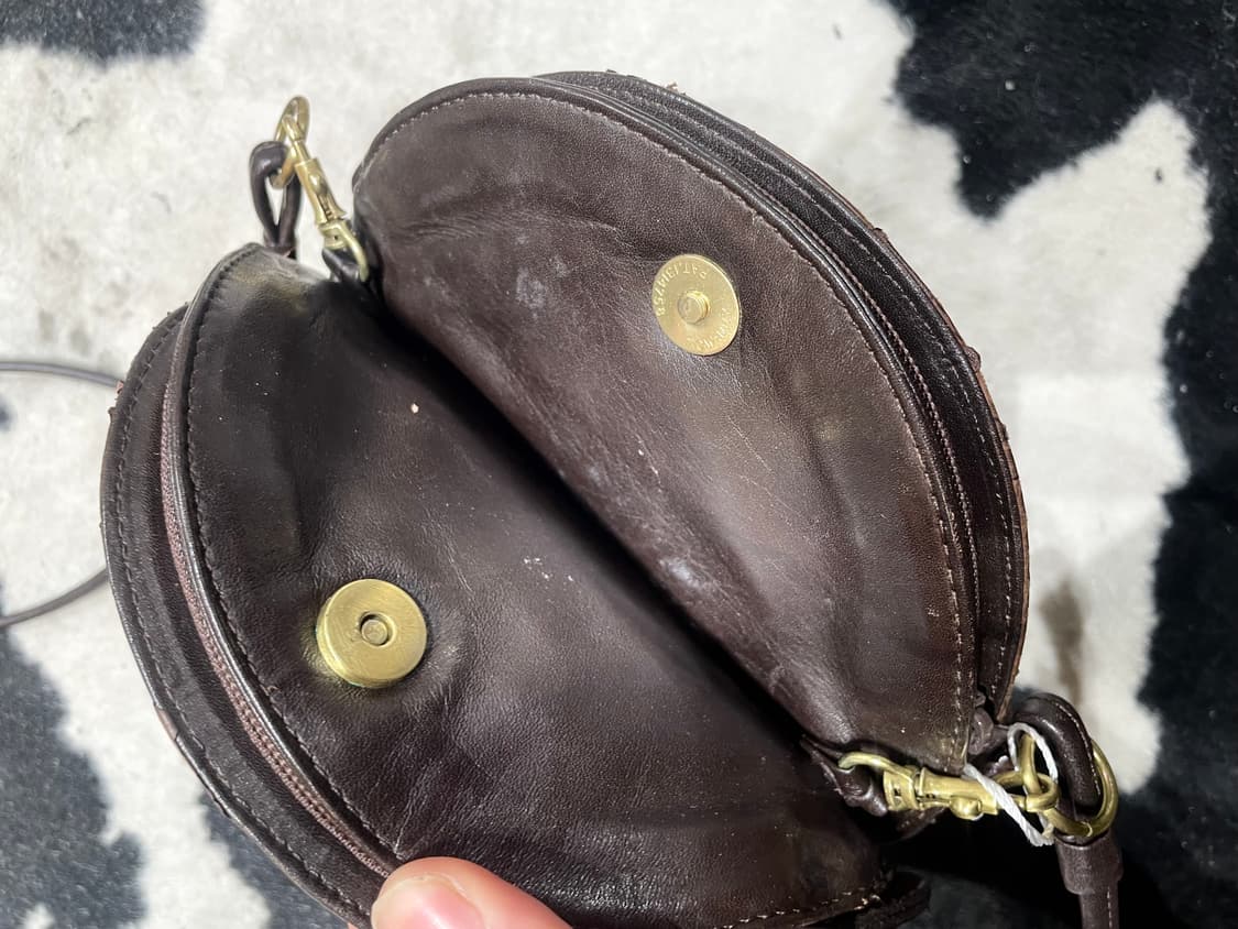 Made in Japan 빈티지 스네이크 레더 크로스백 상품이미지4