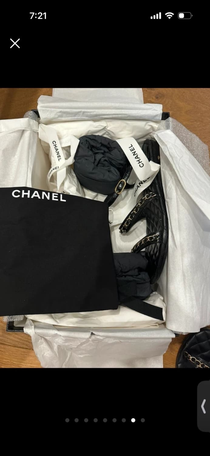 샤넬 샌들 36반 상품이미지1