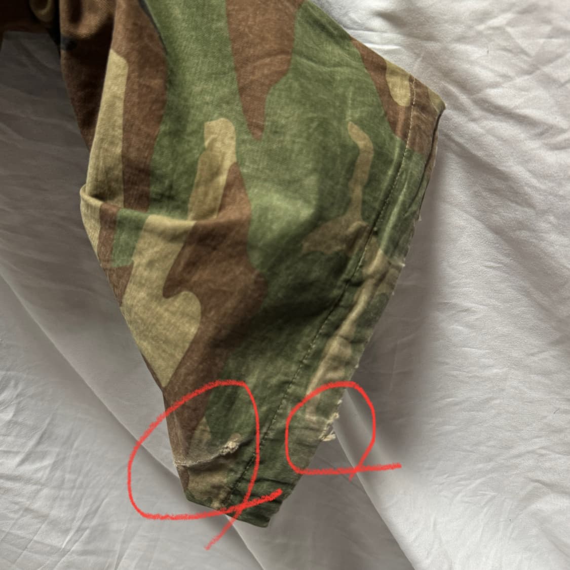 노드 카모 카고 팬츠 2사이즈 상품이미지4