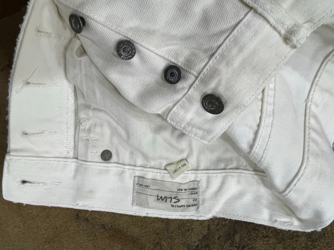 폴로랄프로렌(DS)/아이보리 디스트레스드 데님팬츠(31“) 상품이미지7