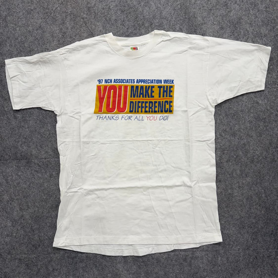 90s Vintage Fruit Of The Loom Tshirt 상품이미지1