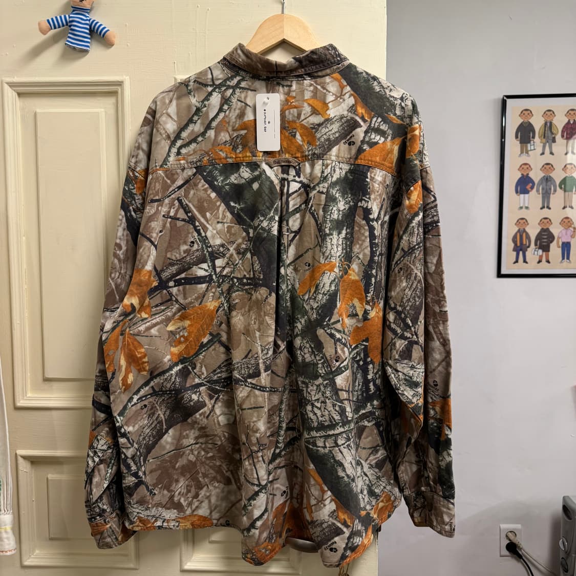 리얼트리 카모 기모 남방 상품이미지2