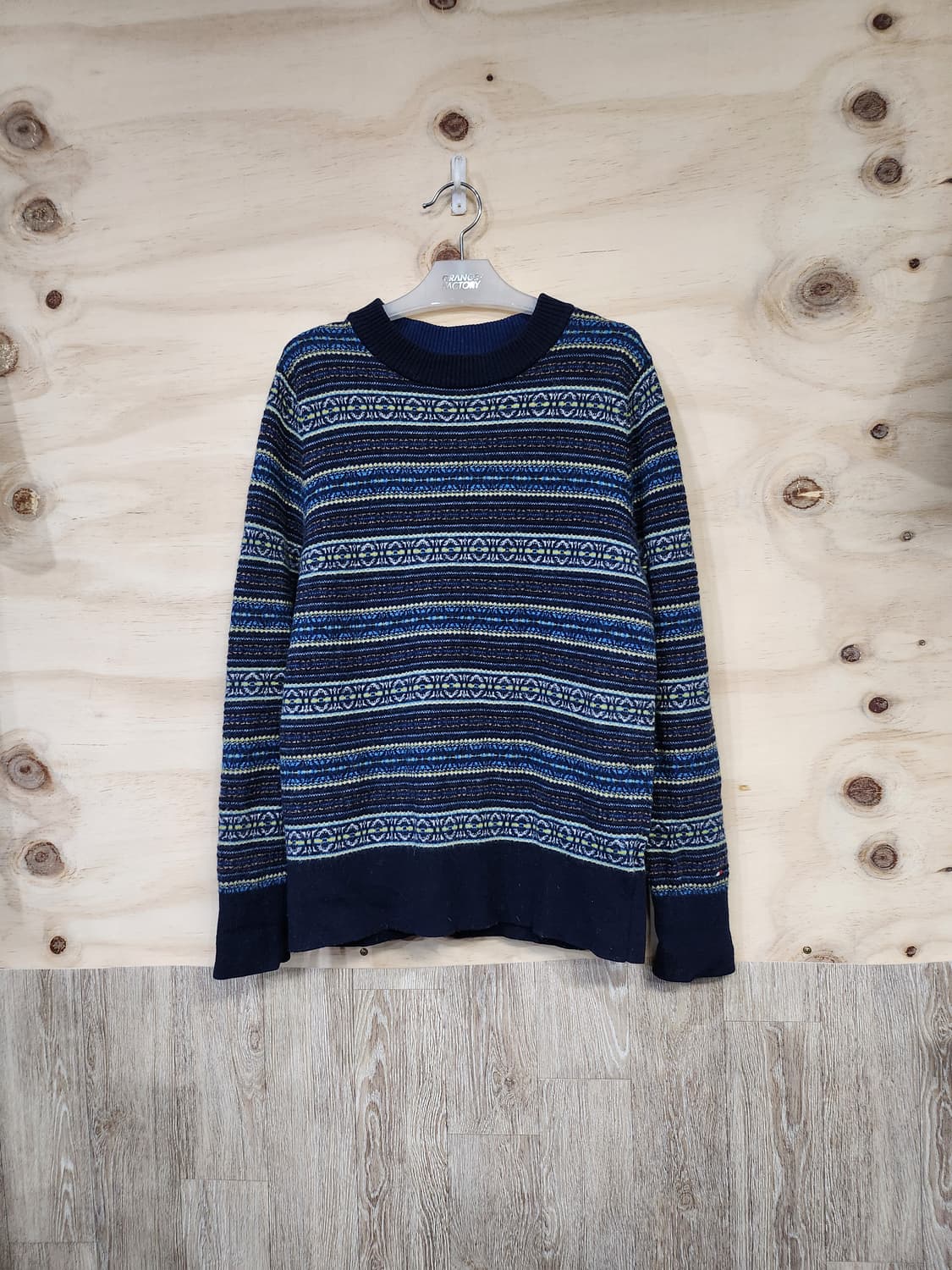 231) 타미힐피거 빈티지패턴 니트 상품이미지1