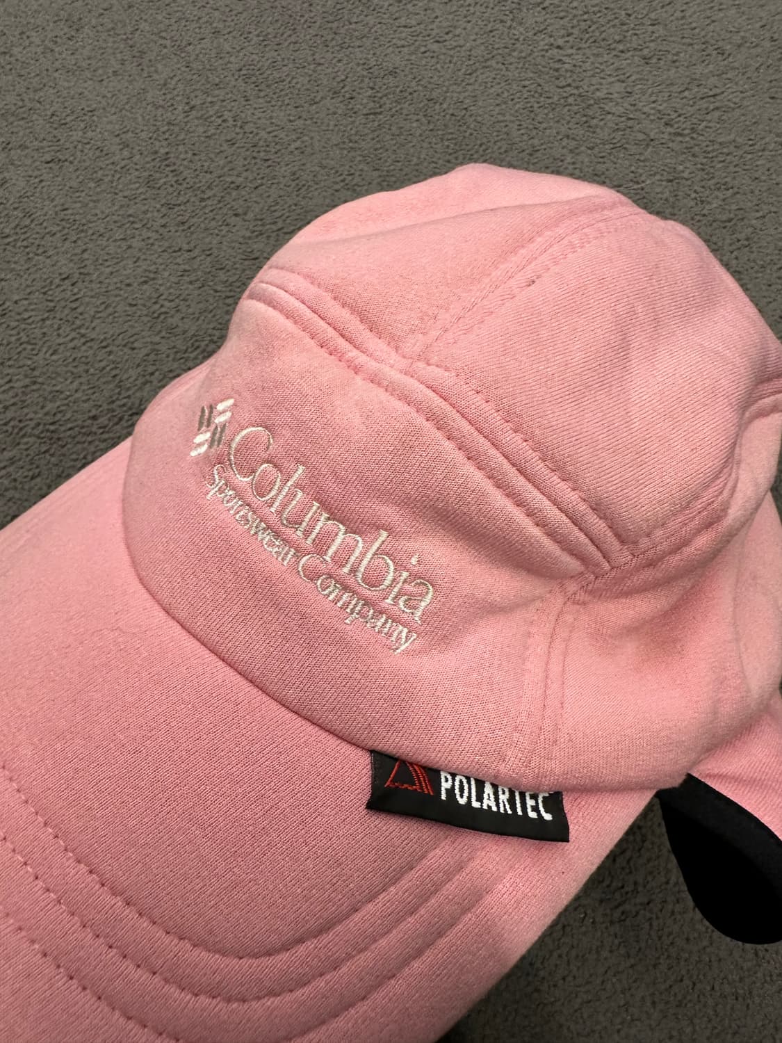 컬럼비아 빈티지 폴리텍 이어플로 캡 대장급 처분  상품이미지2