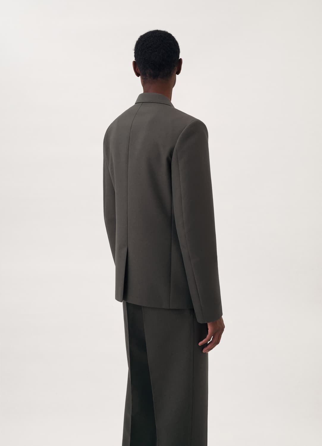 [48, 그레이] 르메르 울 블랜드 싱글 브레스티드 자켓 상품이미지8