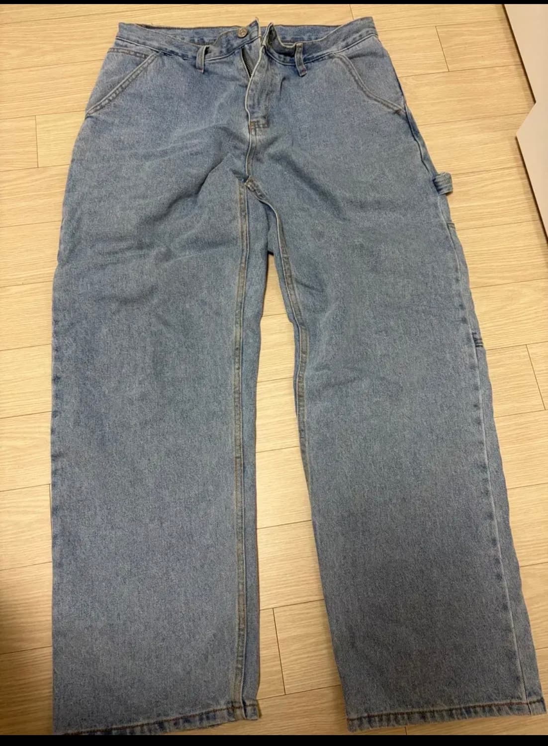 위캔더스 카펜더 연청 라지사이즈 판매 상품이미지2