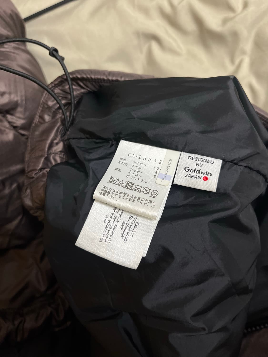 [L] 골드윈 퍼텍스 다운 파카 딥브라운 goldwin 4사이즈 상품이미지6