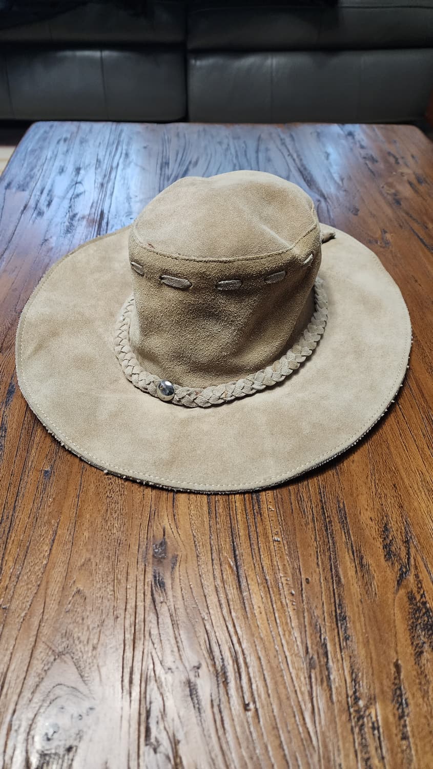 바나나 리퍼블릭 스웨이드 페도라 모자 상품이미지2