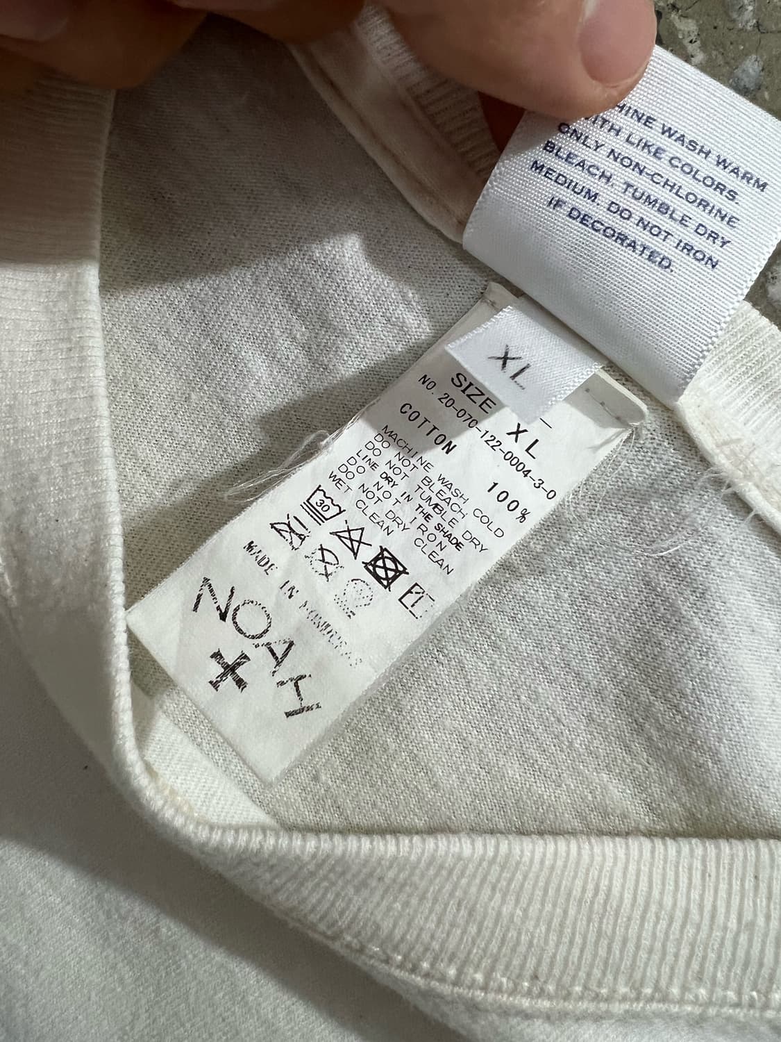 Noah Ivory Long Sleeve  상품이미지6