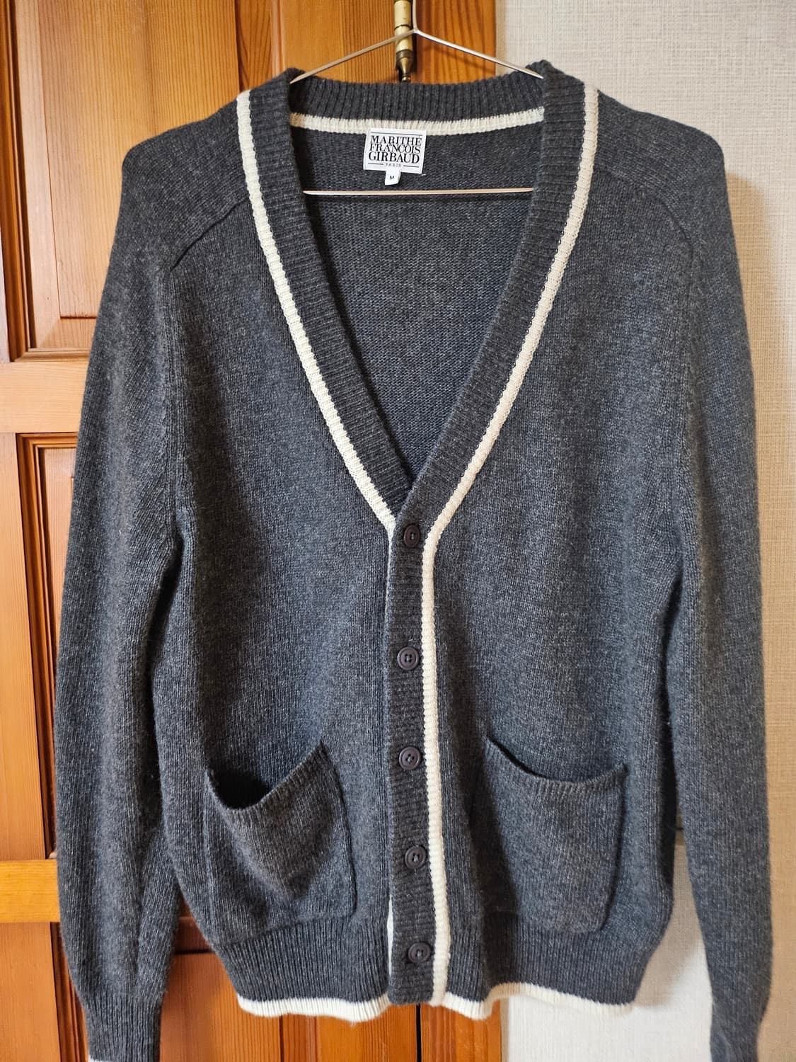 마리떼 프랑소와 저버 가디건 차콜 M 상품이미지2