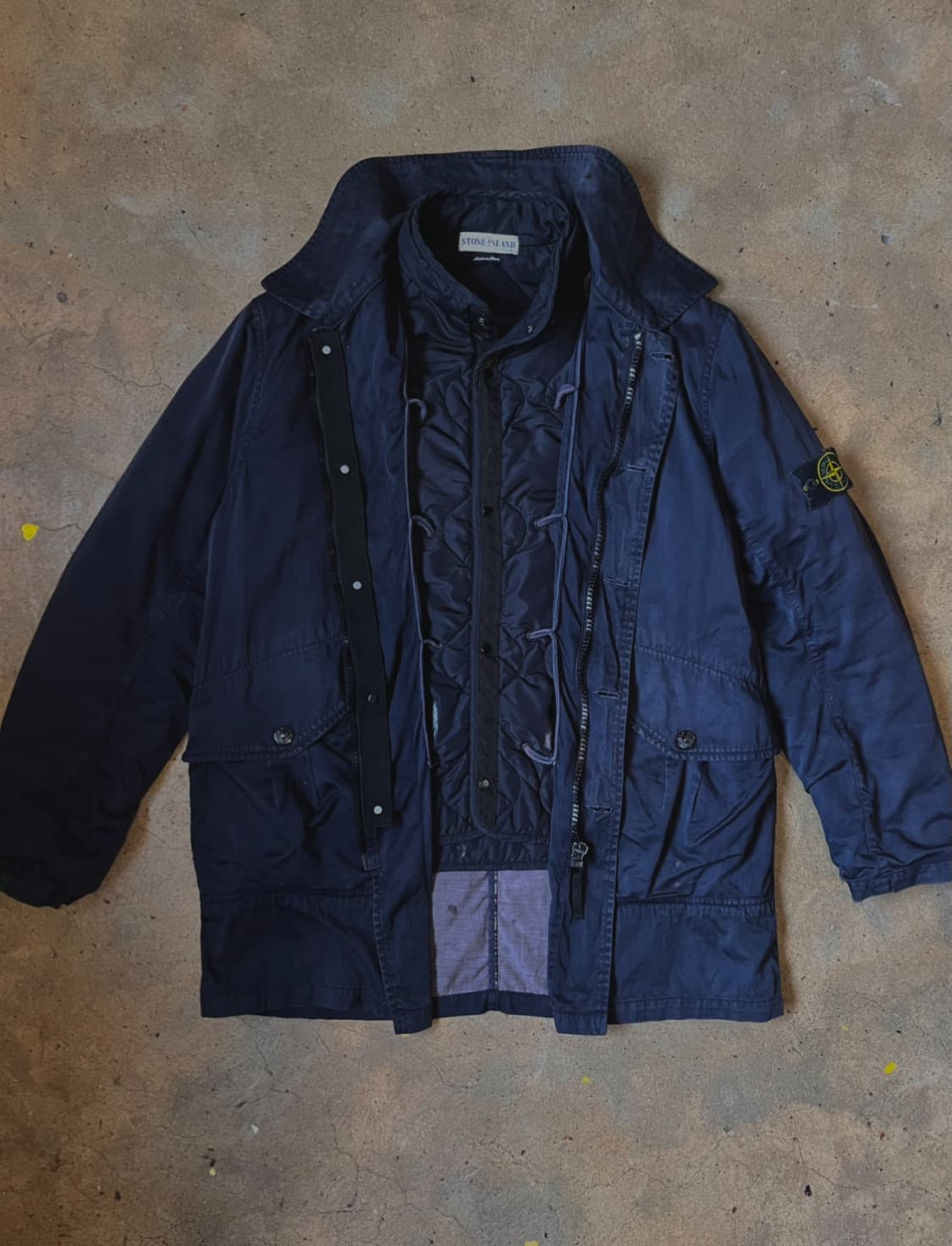 [L]02AW 스톤아일랜드 아카이브 라소고마토 라이너 코트 자켓 상품이미지1