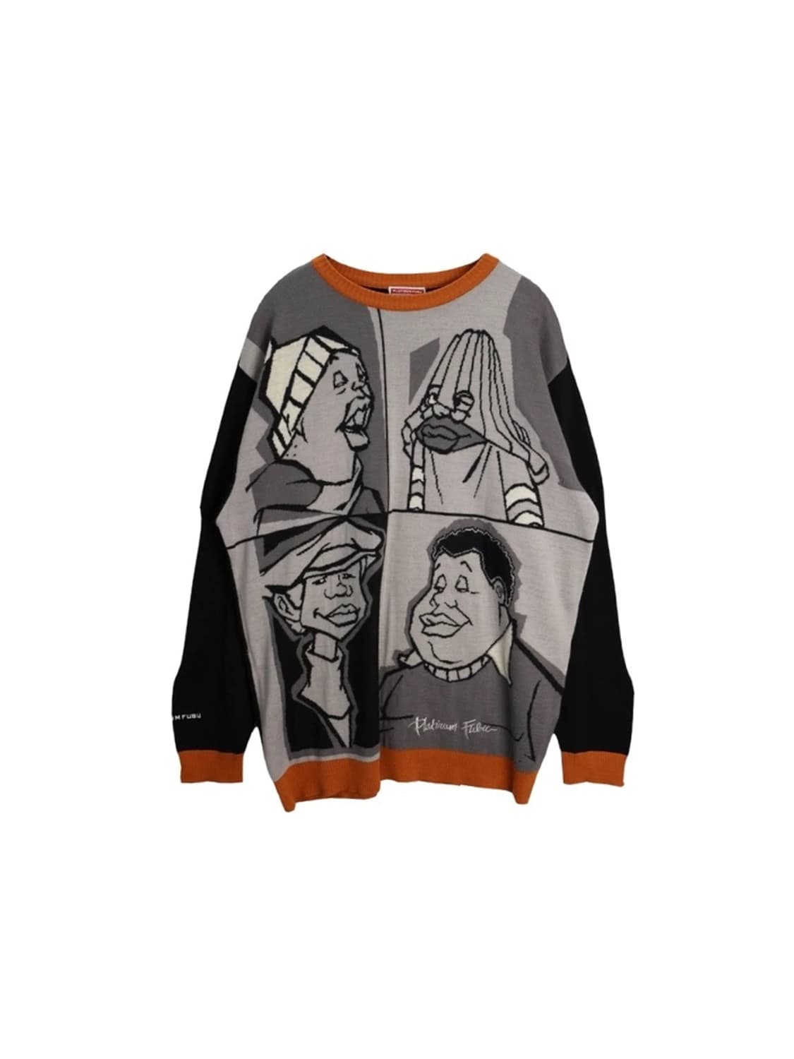 Platinum FUBU Character Panel Knit 상품이미지4