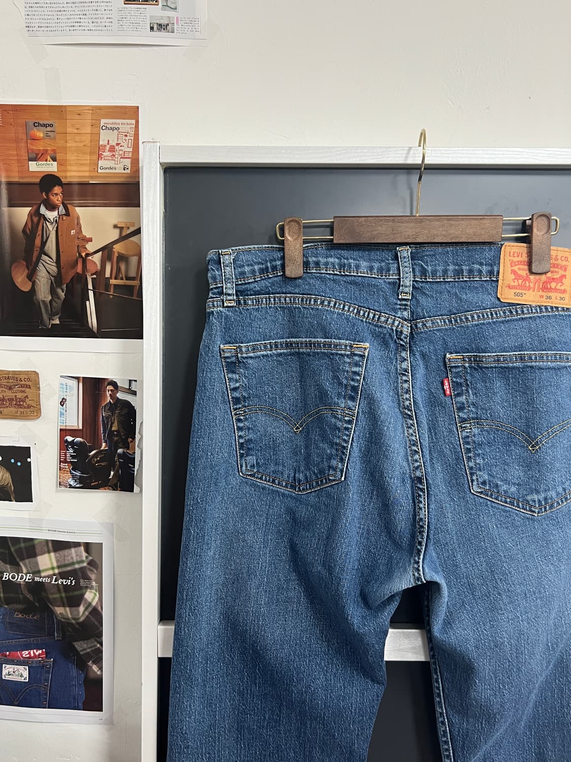 Levis 리바이스 505 레귤러 스트레이트 데님 팬츠 상품이미지2