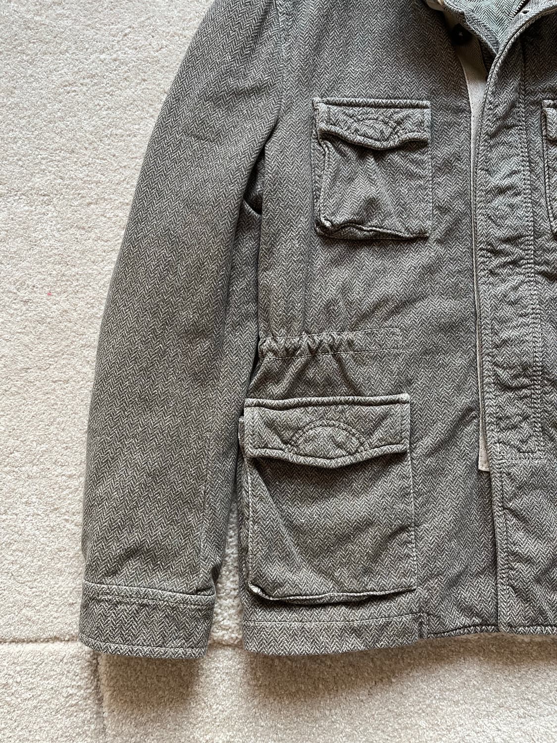 Circolo 1901 헤링본 유틸리티 필드 자켓 (103-105) 상품이미지5