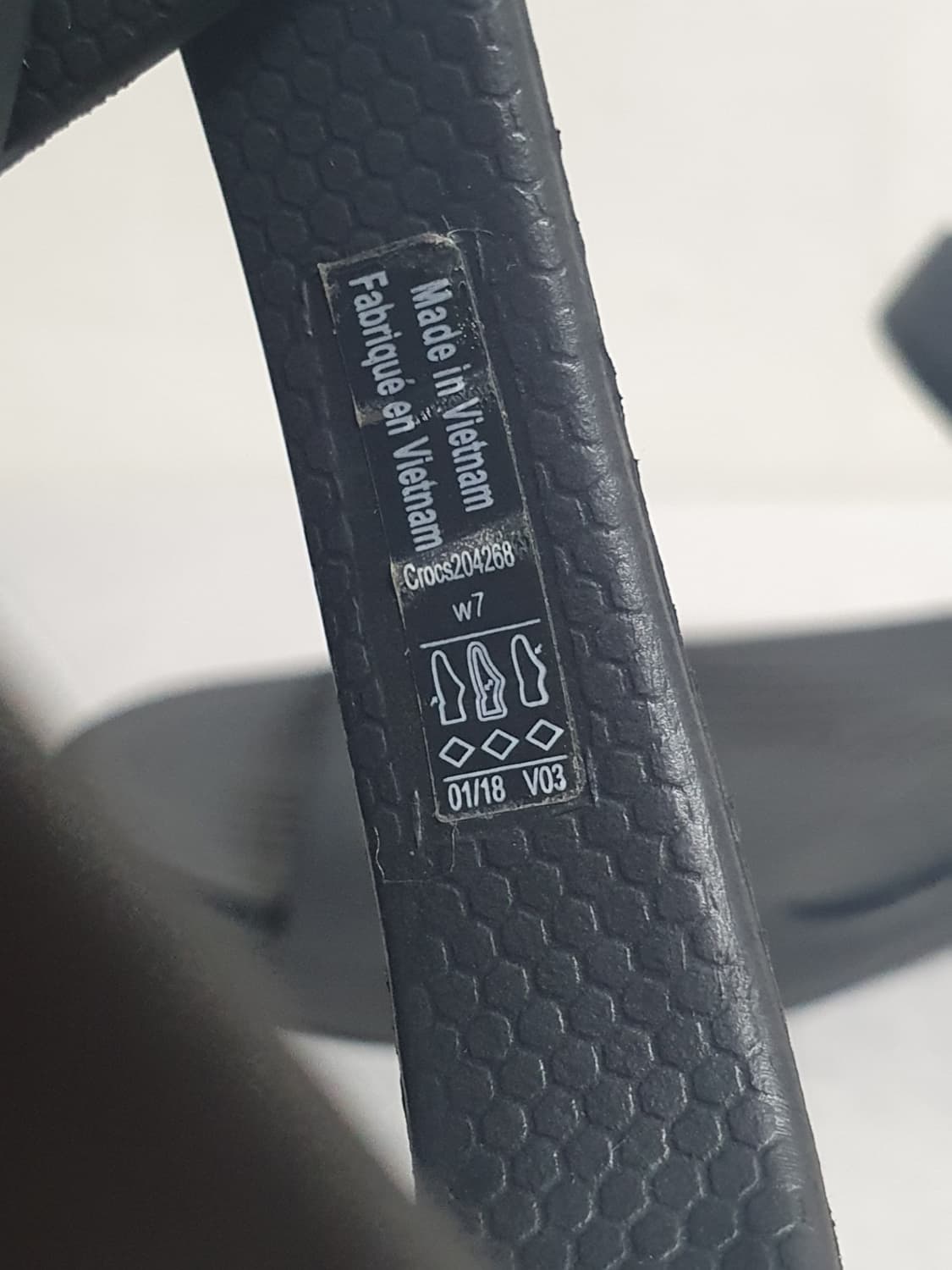 크록스 클레오 V 샌들 블랙 W7 240mm 상품이미지9