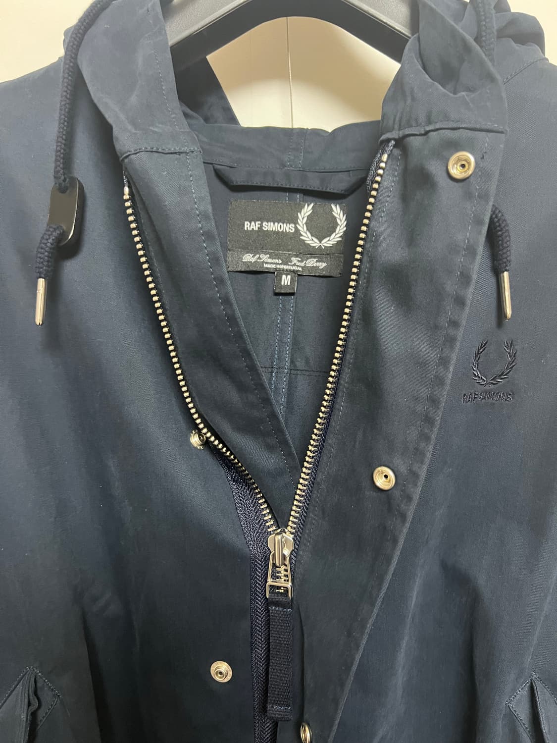 프레드페리 x 라프시몬스 패치드 파카 상품이미지8