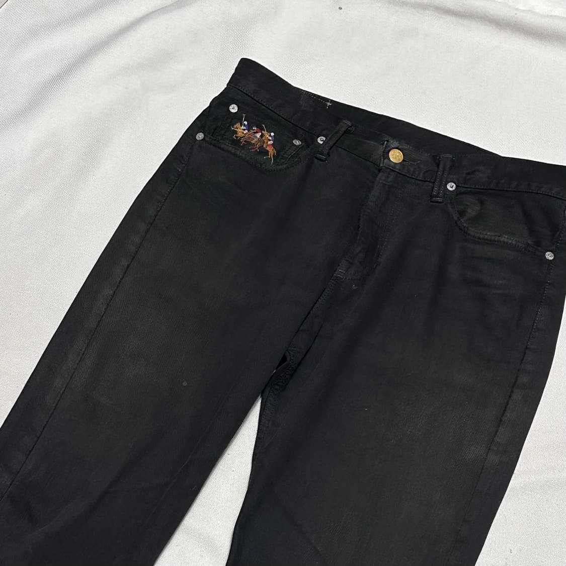 31/30 폴로랄프로렌 흑청 데님팬츠 상품이미지1