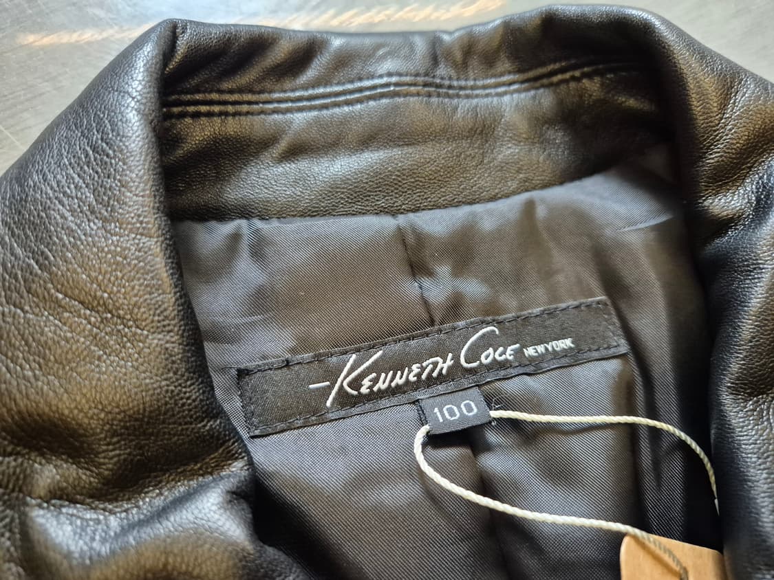 케네스콜 램스킨 가죽 봄버 상품이미지8