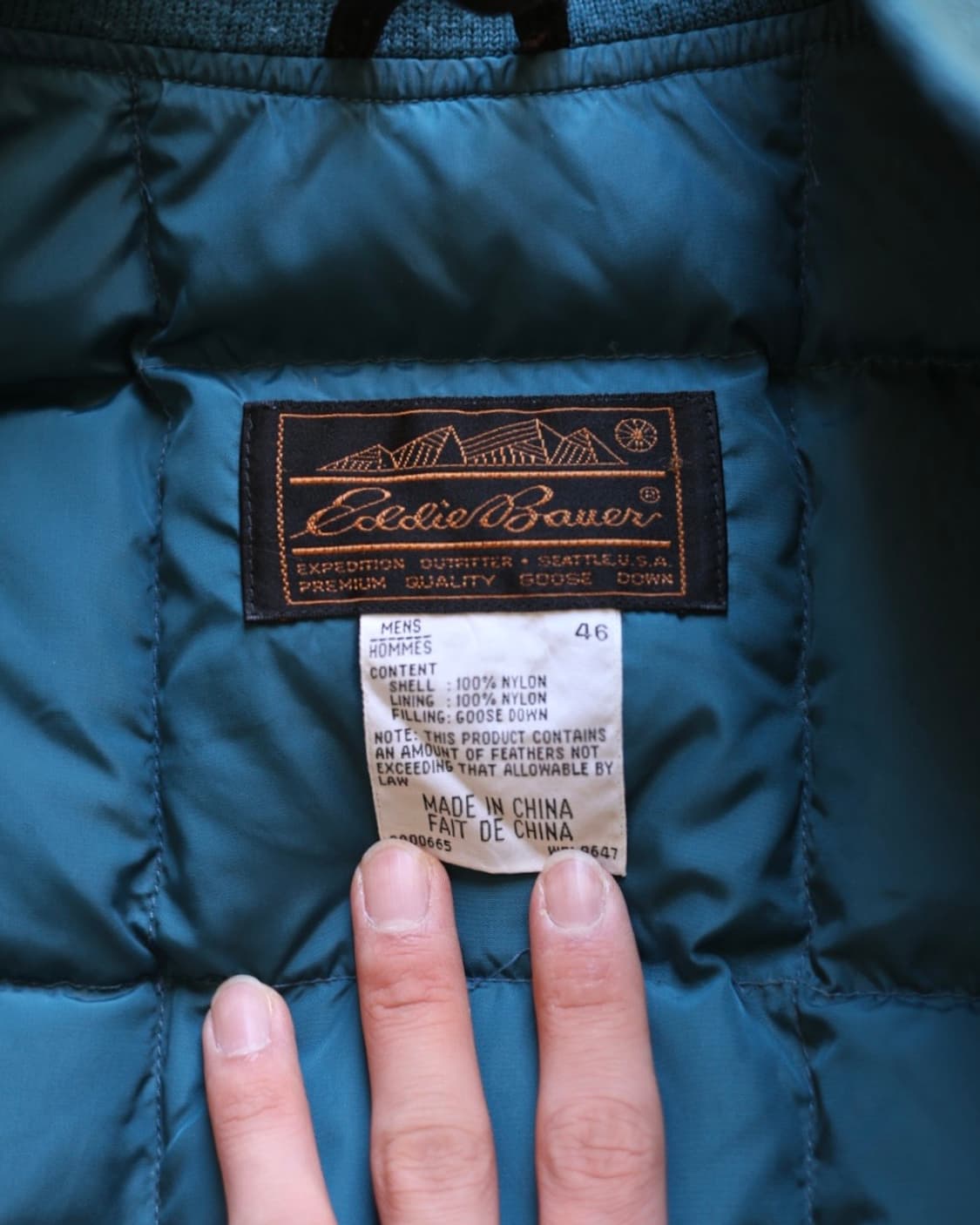 에디바우어 90s 케네디언 구스다운 베스트 상품이미지4