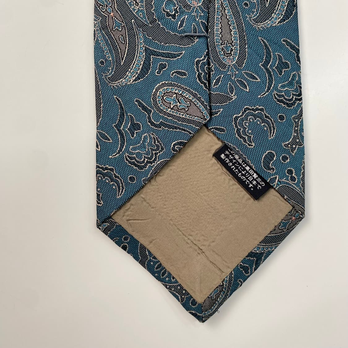 겐조(KENZO) 명품 정품 페이즐리 넥타이 8.2cm 상품이미지6