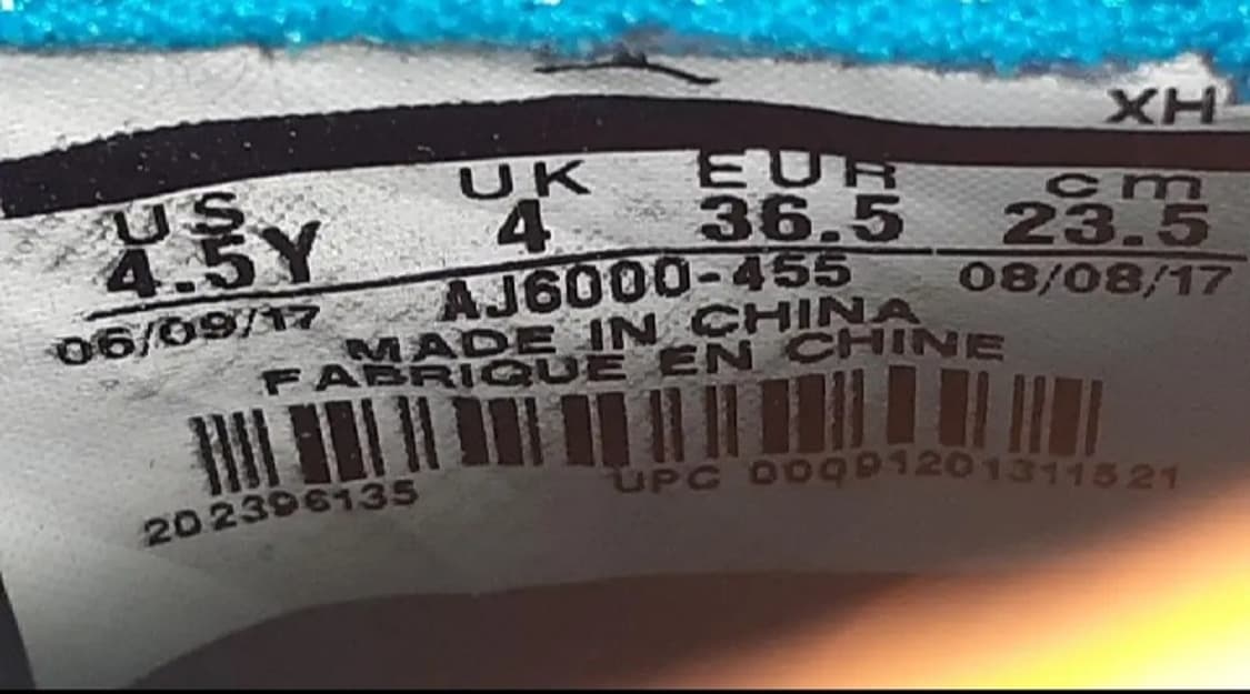 나이키 에어조던 1 레트로 하이 게토레이 블루라군 235 상품이미지6