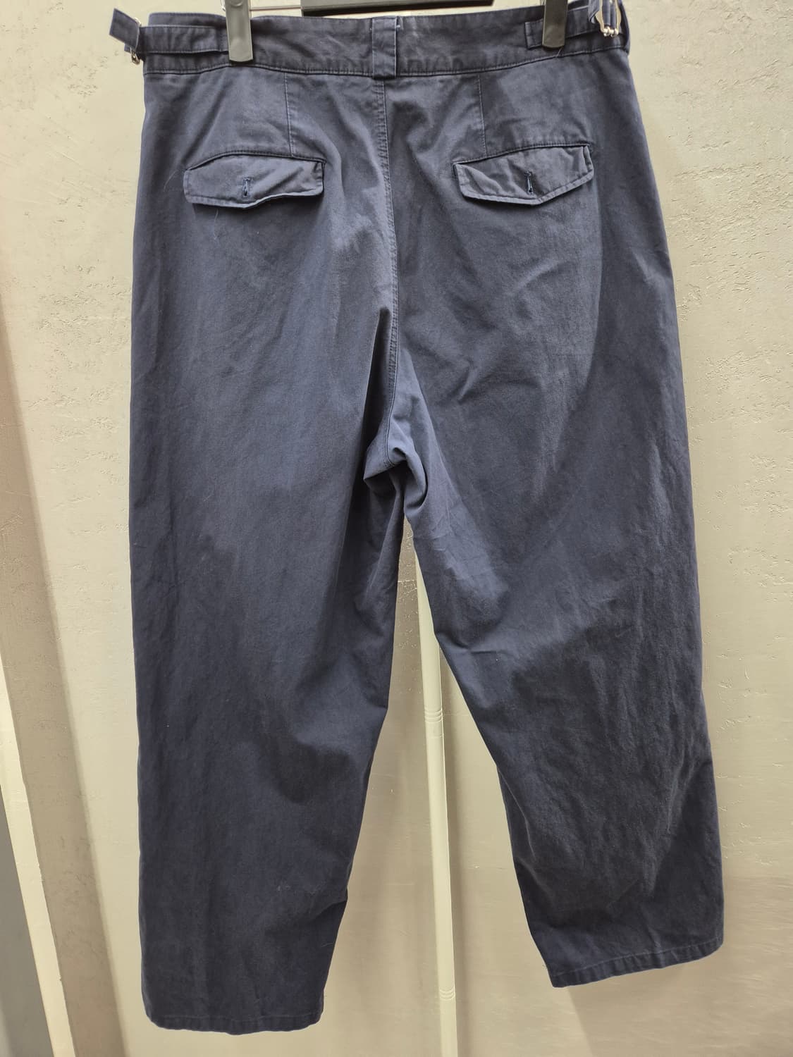 노드 아카이브 네이비 면 혼방 팬츠 사이즈 3 상품이미지3