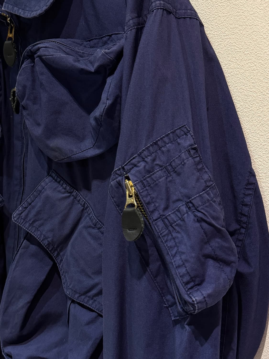 90s BA-TSU 코튼 봄버 재킷 상품이미지6