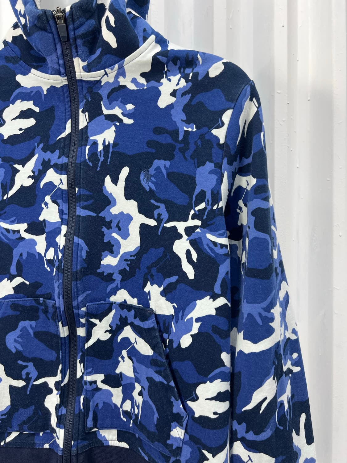 Polo pony camo zip 상품이미지1