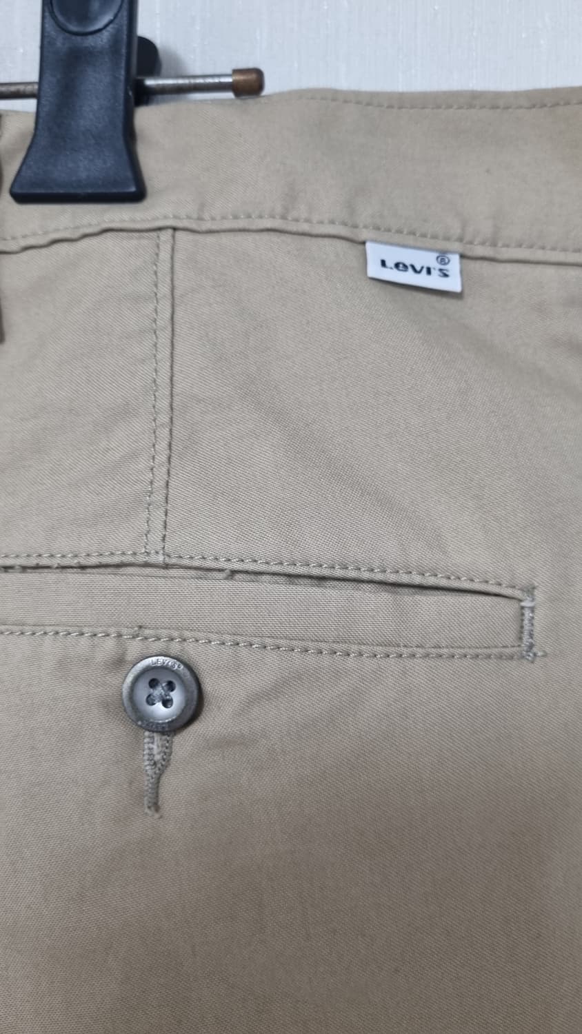 리바이스 화이트텝 면 반바지 허리단면43(33)  상품이미지3