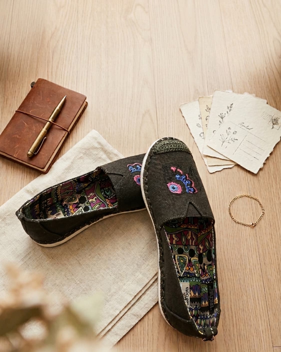 [Sakroots] 삭루츠 보헤미안 아트 프린트 슬립온 상품이미지1