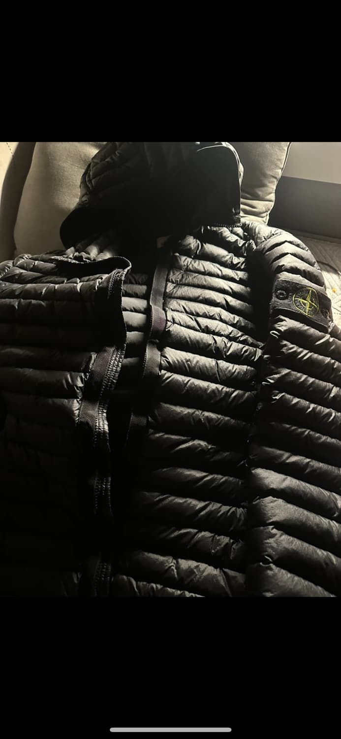 스톤아일랜드 룸 우븐 챔버스 경량패딩 L 상품이미지1