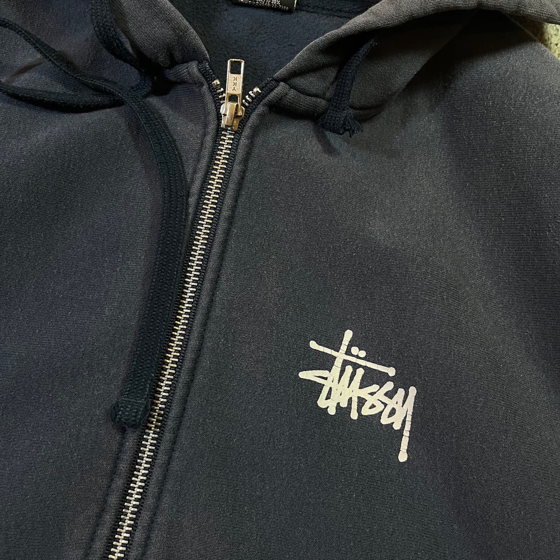 STÜSSY 스투시 빅로고 후드집업 상품이미지4