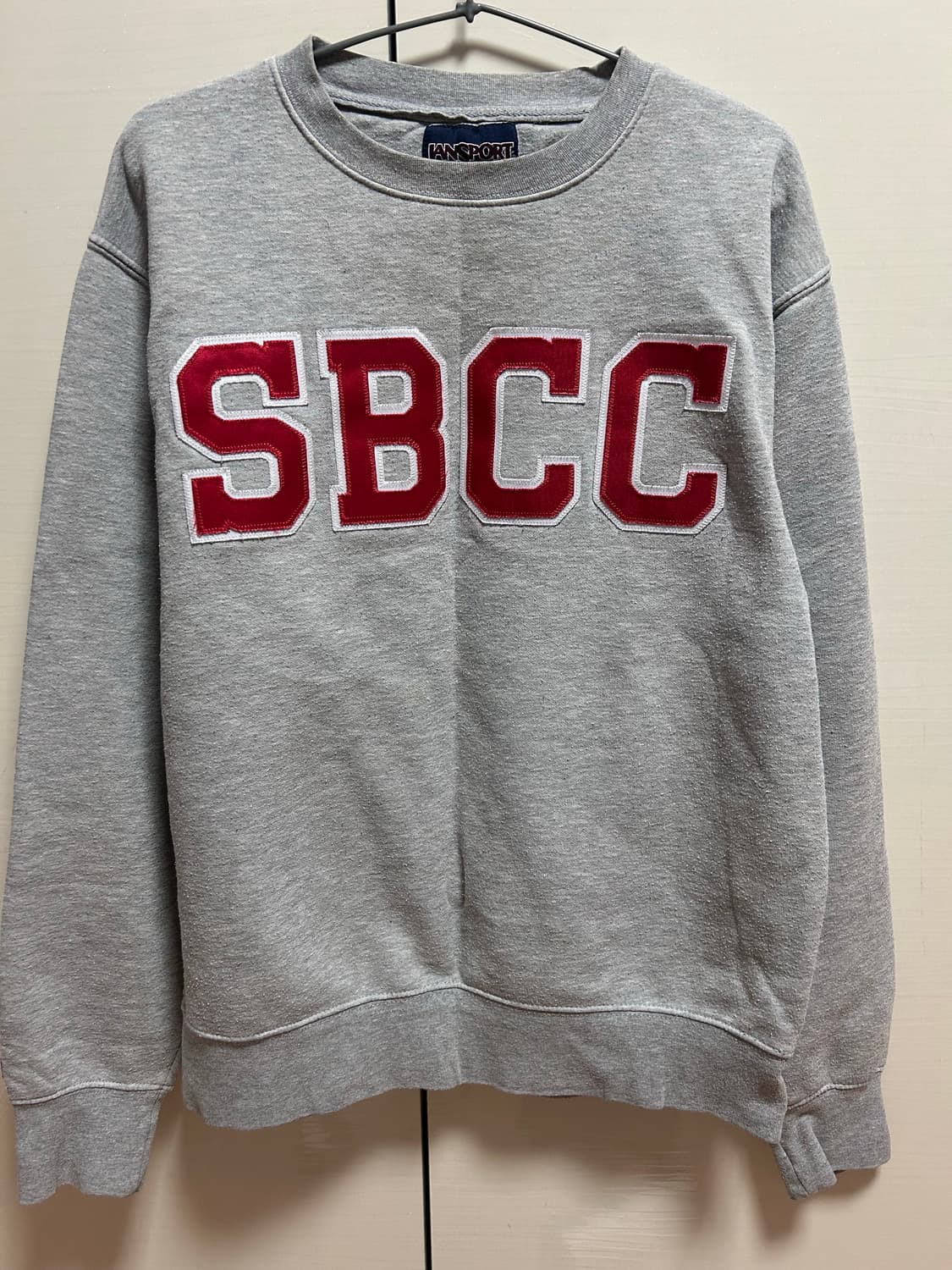 JanSport SBCC 맨투맨 S 회색 상품이미지1