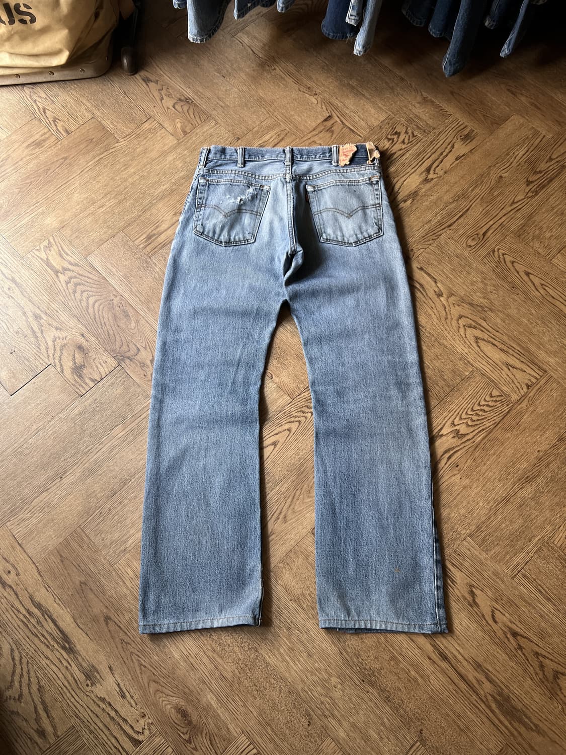 [33]리바이스 517 데미지 리워크 플레어진  F23 상품이미지2