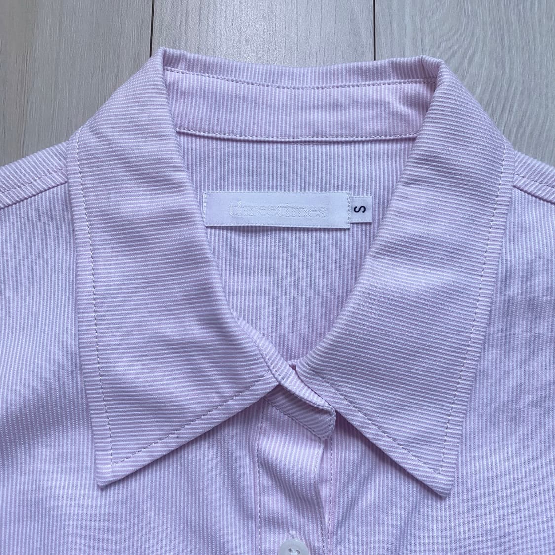 쓰리타임즈 stripe shirt slim fit 셔츠 상품이미지6