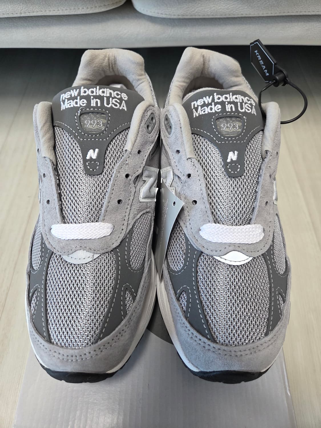 뉴발 993 그레이 B스탠다드 [240,새상품] 상품이미지2