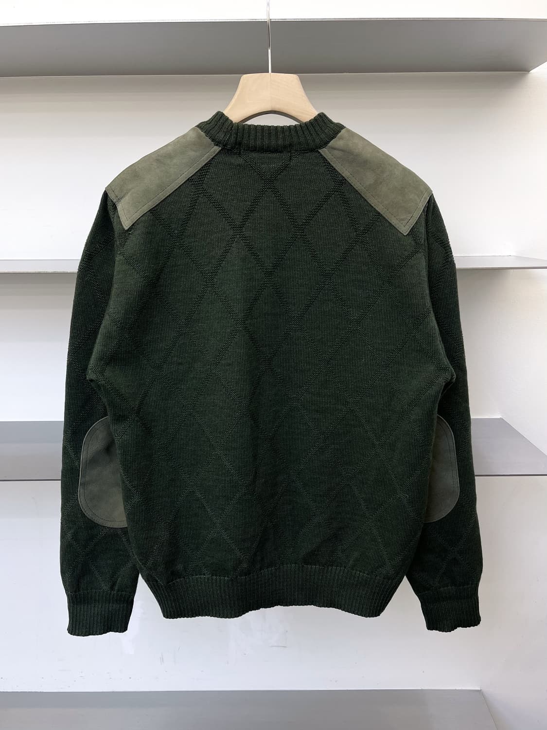 버버리 90s 아가일 코만도 스웨터 상품이미지4