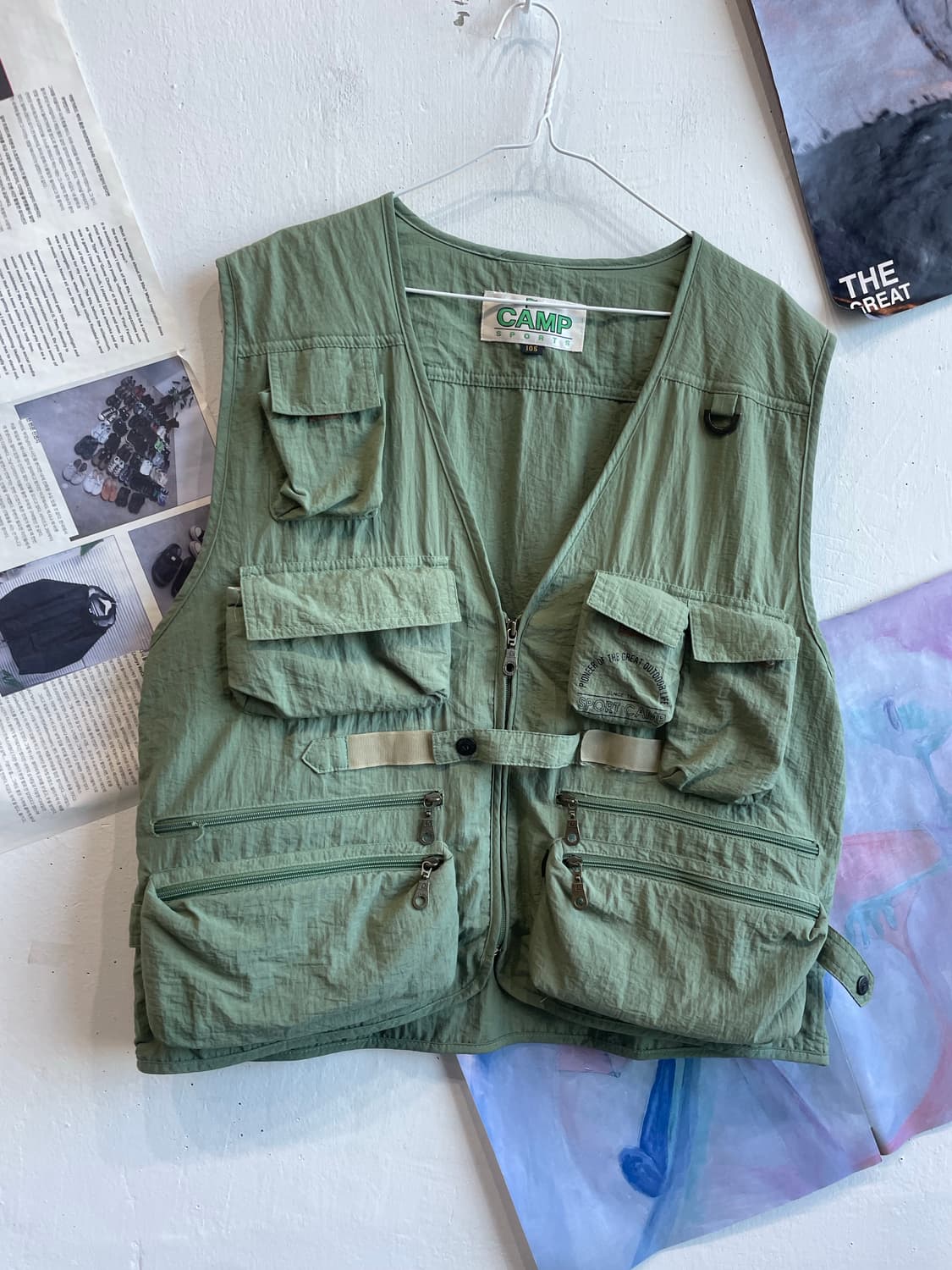 camp sports 캠핑 나일론 베스트 상품이미지1