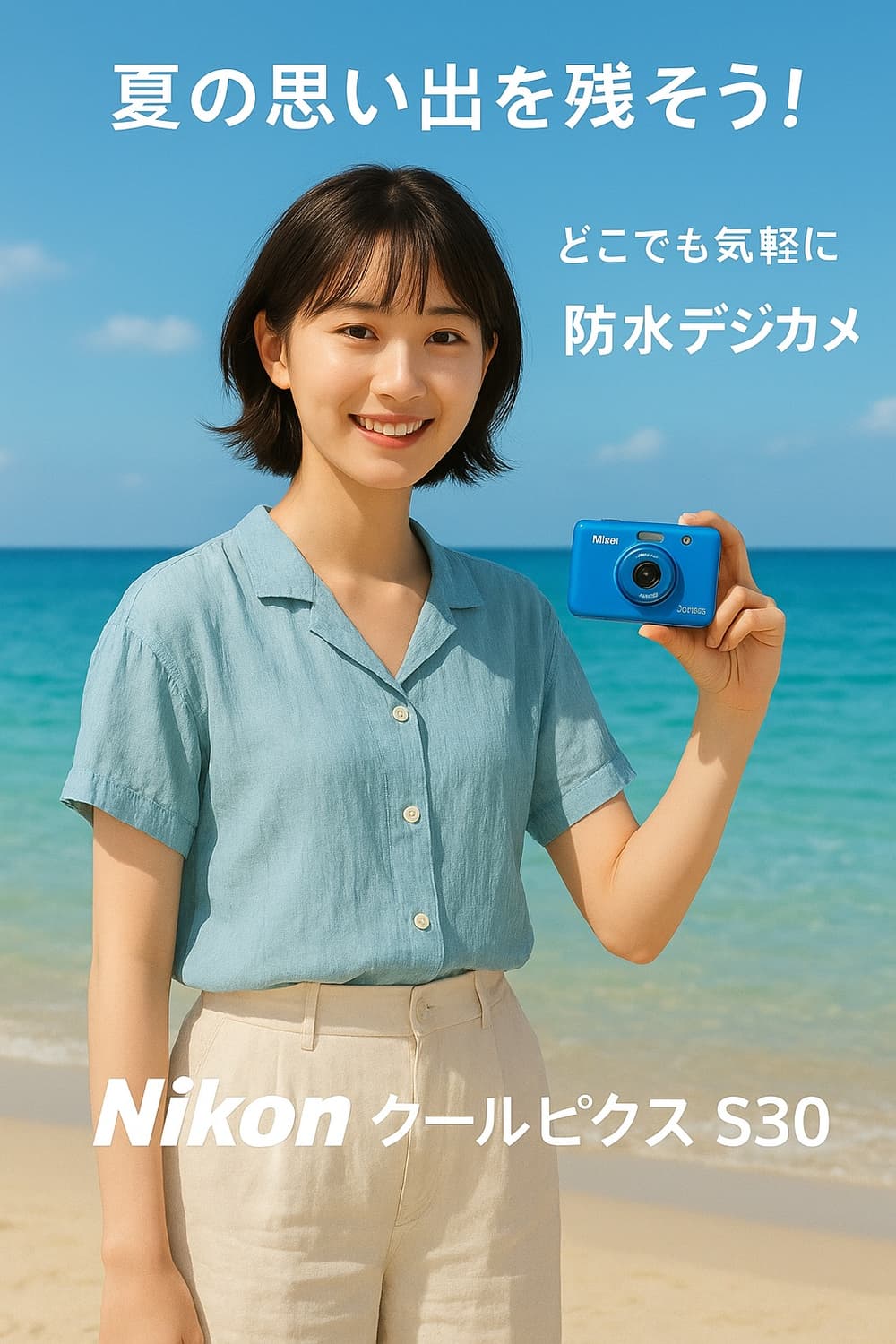 디카 니콘 쿨픽스s30 방수 상품이미지1