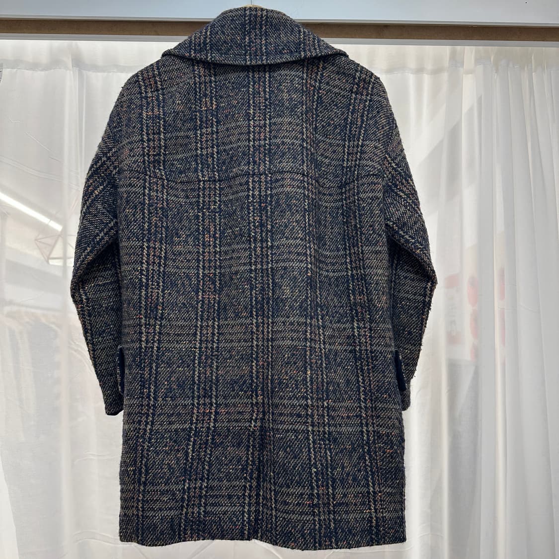 체크 패턴이 매력적인 SJ SJ 코트 상품이미지4