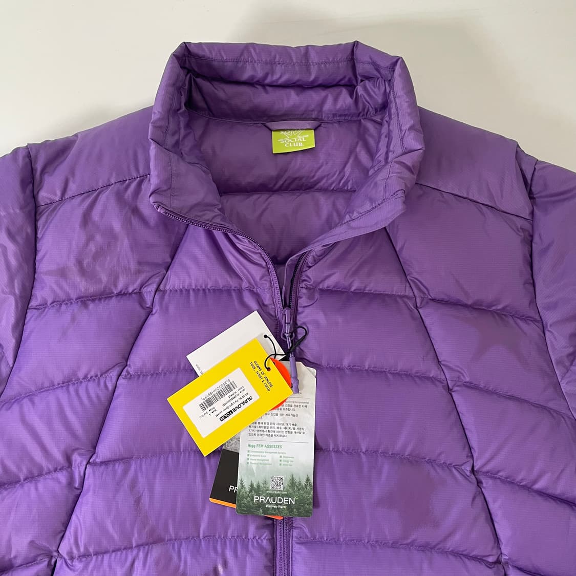  썬러브 X 안티소셜클럽 플라이 라이트 경량 다운자켓 (on.45) 상품이미지3