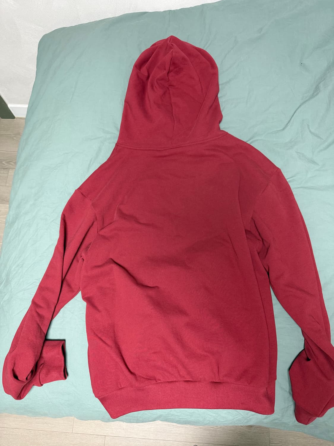 소프트오피스 버건디 후드 상품이미지3