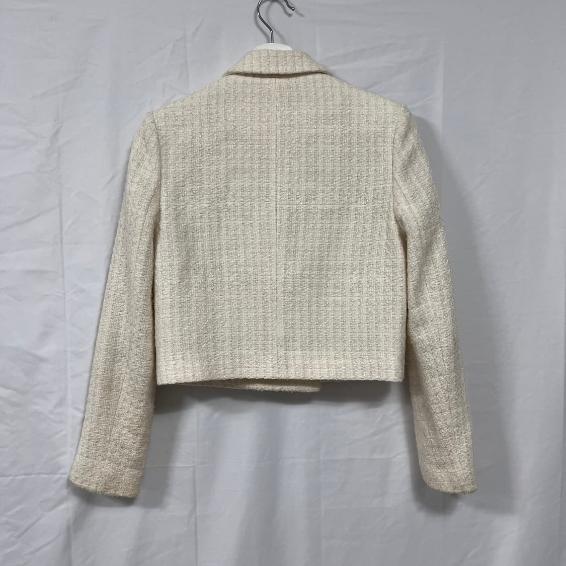 산드로(SANDRO) 골드 버튼 트위드 자켓 상품이미지3