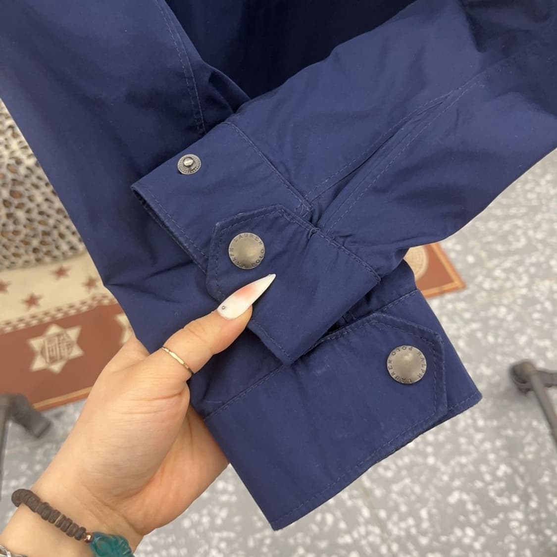 폴로 랄프로렌 레트로 자수로고 블루종 페리 자켓 S C09379 상품이미지7