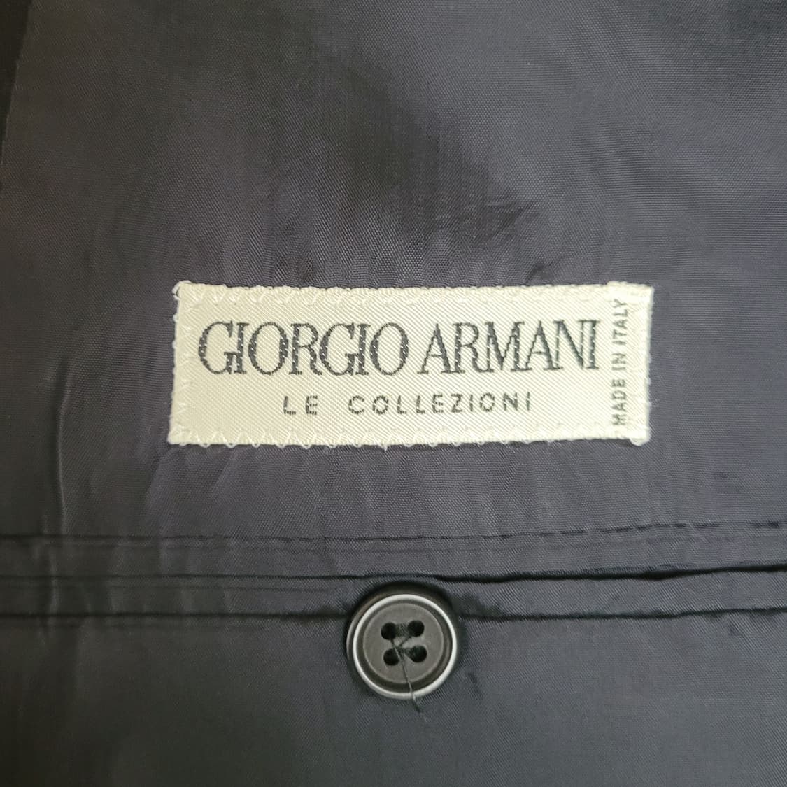 조르지오 아르마니 90s 블레이저 블랙 made in italy 상품이미지3