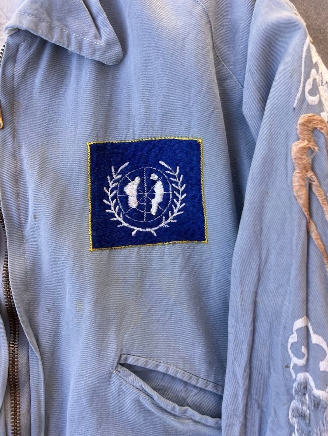 rare 50s 미일전쟁 수베니어 스카잔 자켓  상품이미지10