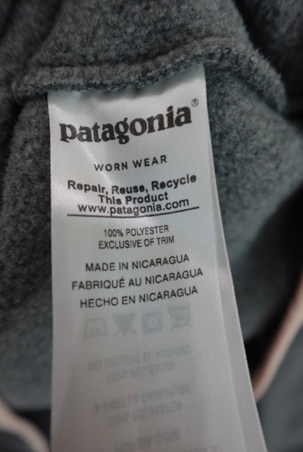파타고니아 신칠라 M 그레이 니켈 상품이미지4